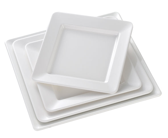 Efay Dido Classic Square Plate 9" Ivory - Premium Plate from Efay - Just $20! 