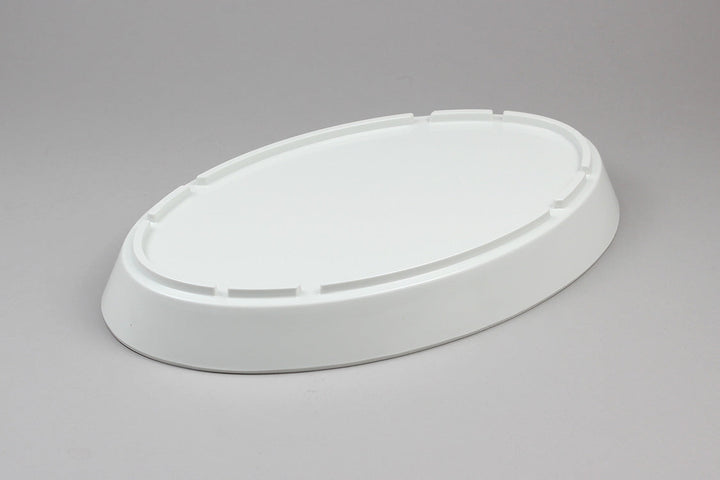 Efay Melamine Floating Oval Plater 13" Ivory - Premium Platters from Efay - Just $25! 