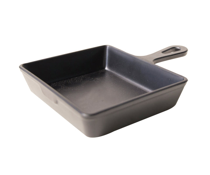 Efay Melamine Little Chef Mini Square Pan 5" Black - Premium Table Accessories from Efay - Just $15! 