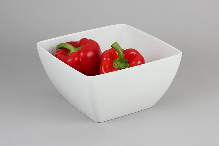 Efay Melamine Lullaby Curved Bowl 8" Ivory - Premium Bowl from Efay - Just $25! 