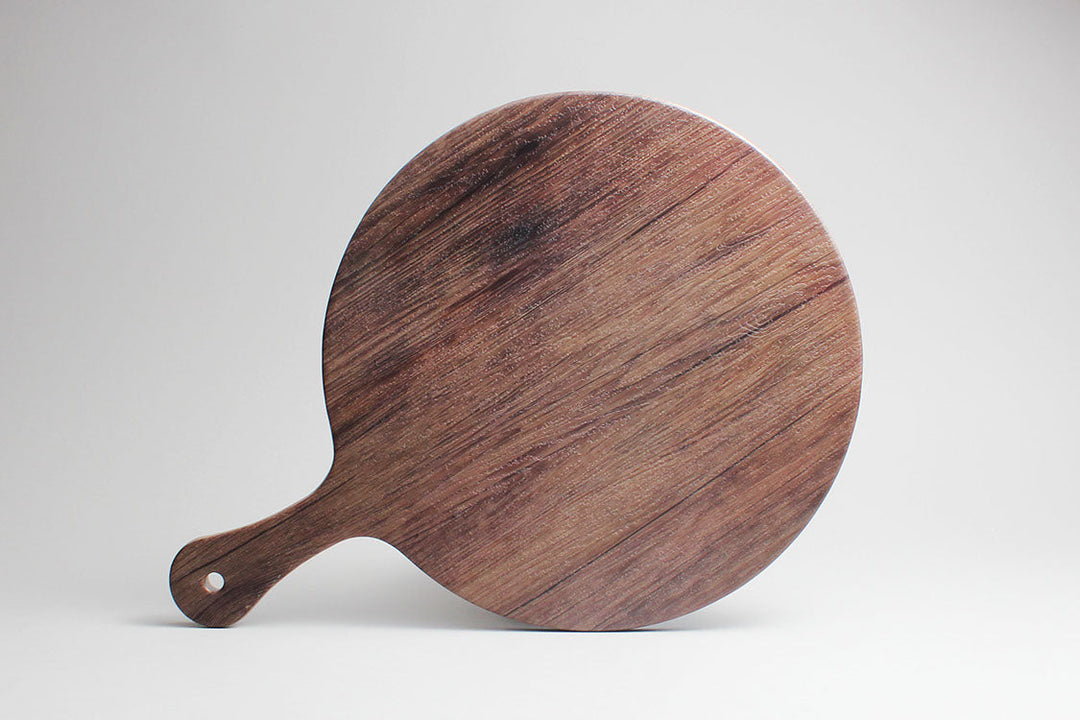 Efay Malemine Mela Round Gourmet Board 17" Oak Earth - Premium Platters from Efay - Just $70! 