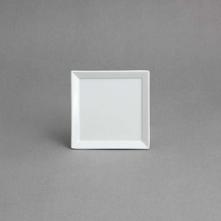 Efay Melamine Rosemary Square Plate 4" Ivory - Premium Plates from Efay - Just $10! 