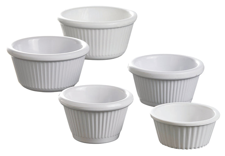 Efay Melamine Ramekin Fluted 1oz Ivory - Premium ramekin from Efay - Just $10! 