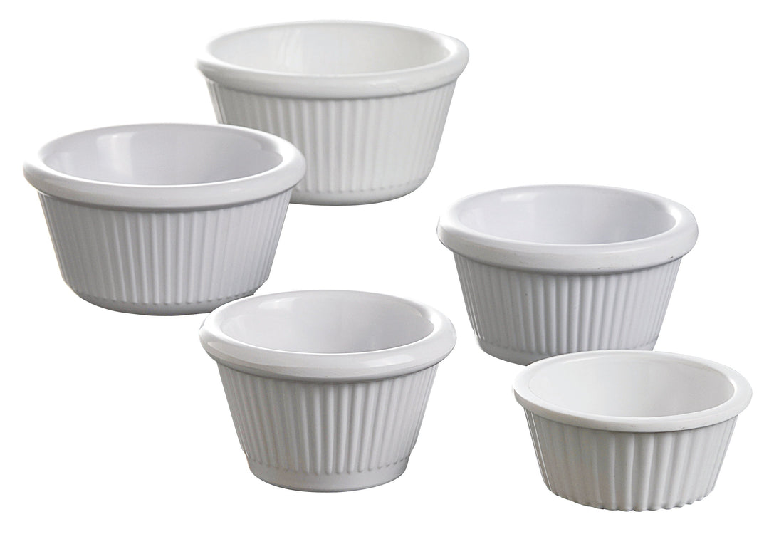 Efay Melamine Ramekin Fluted 4oz Ivory - Premium Ramekins from Efay - Just $10! 