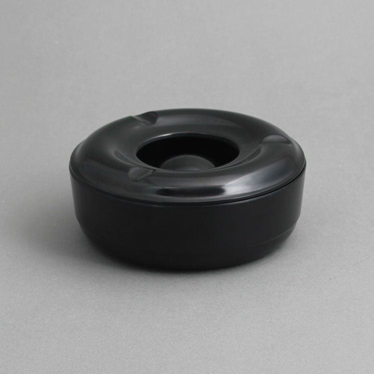 Efay Melamine Table Top Windproof Ashtray 5.75" Black - Premium Astray from Efay - Just $25! 