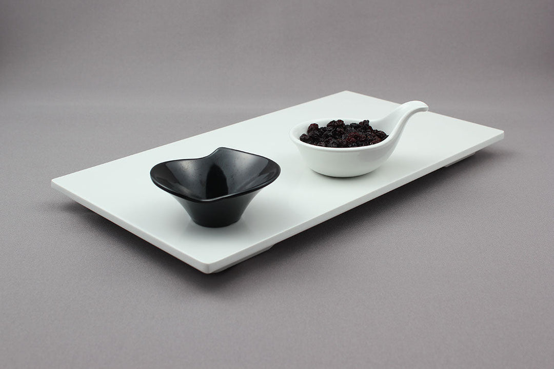 Efay Tablet Footed Platter 1/3 Ivory - Premium Platters from Efay - Just $35! 