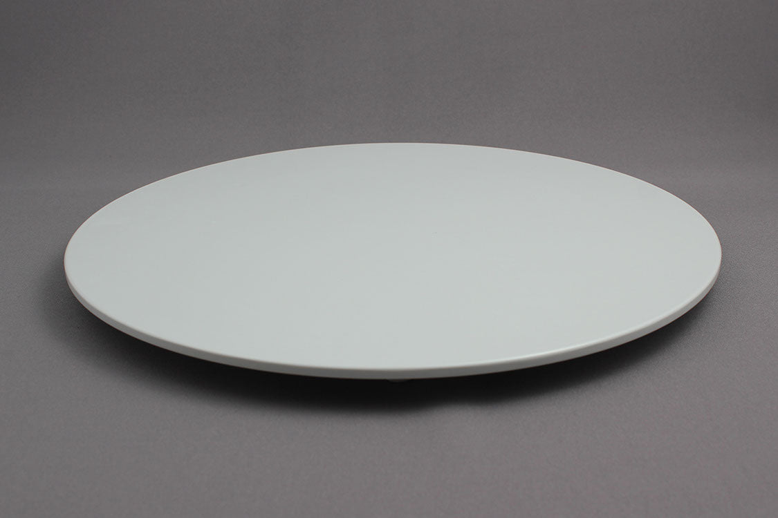 Efay Tablet Footed Round Platter 13" Ivory - Premium Platter from Efay - Just $60! 