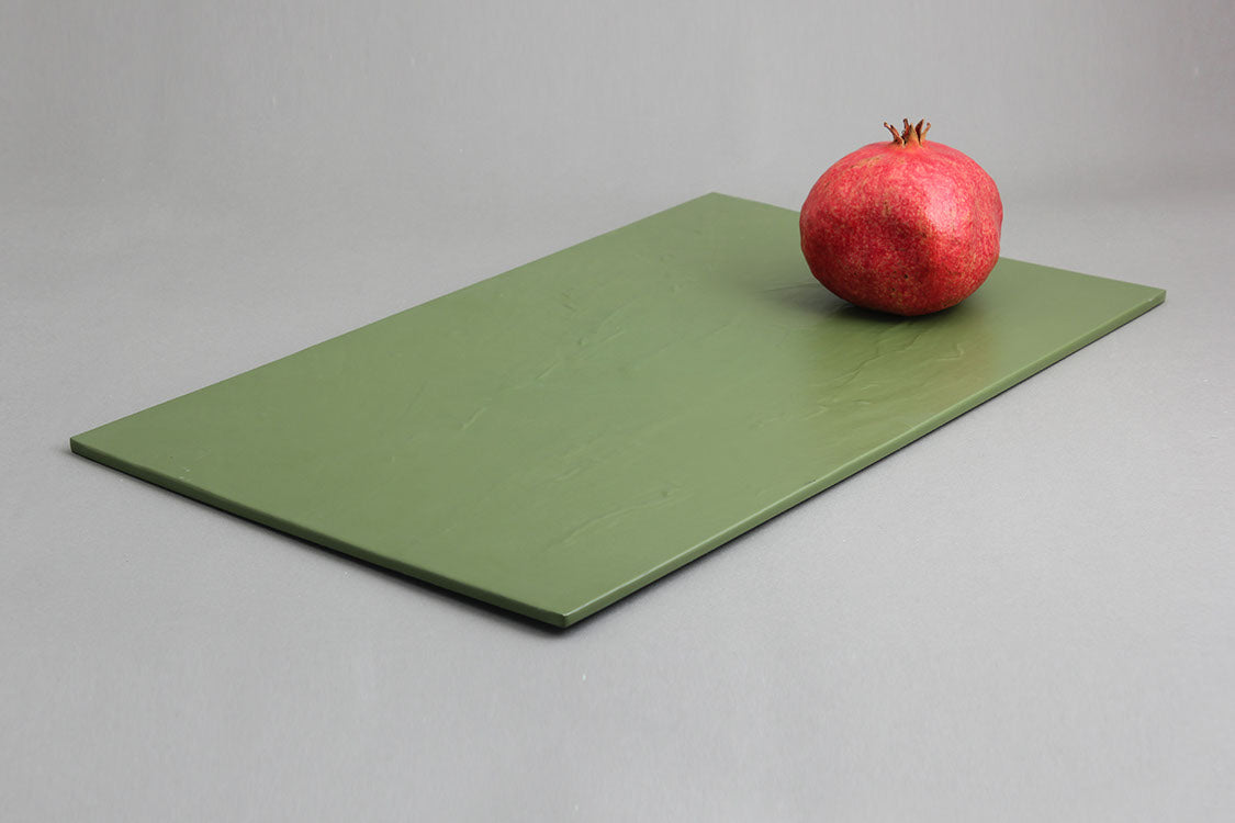 Efay Melamine Taroko Granite Slate 1/1 Olive - Premium Platters from Efay - Just $140! 