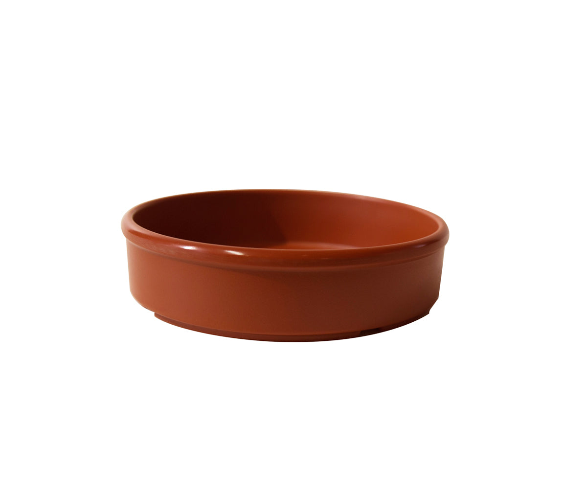 Efay Melamine Terracotta Dish 5" Red - Premium Bowls from Efay - Just $15! 