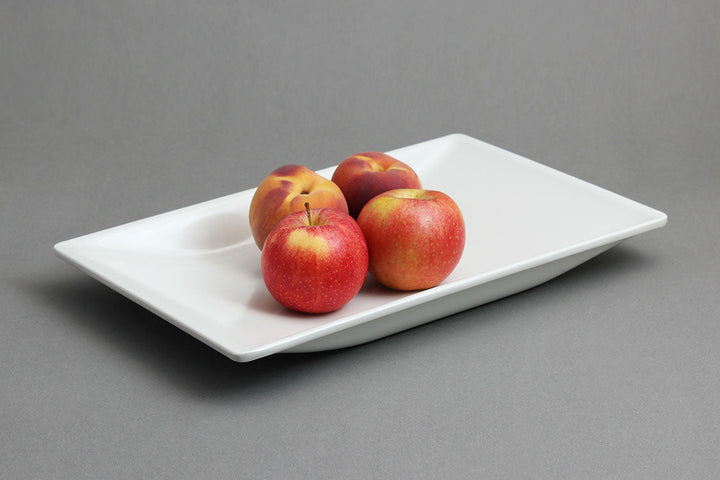 Efay Melamine Trapezoid Tray 12" Ivory - Premium Tray from Efay - Just $25! 