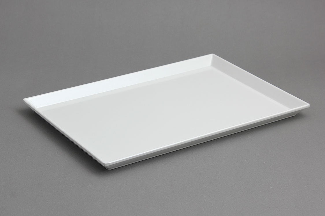 Efay Melamine Velocity Cake Tray 14" Ivory - Premium Trays from Efay - Just $30! 