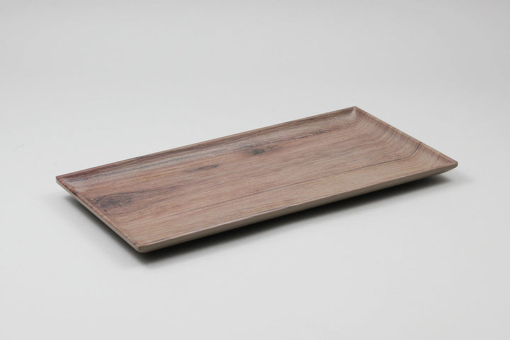 Efay Melamine Woody Baker Rectangular Platter 150mm Oak Earth - Premium Platters from Efay - Just $25! 