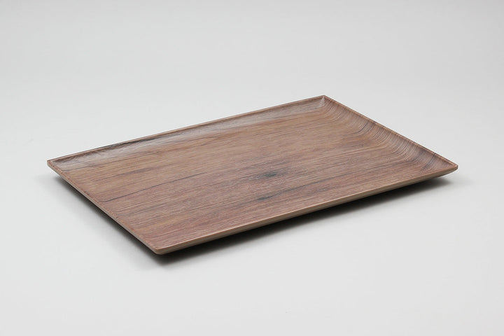 Efay Melamine Woody Baker Rectangular Platter 200mm Oak Earth - Premium Platters from Efay - Just $25! 