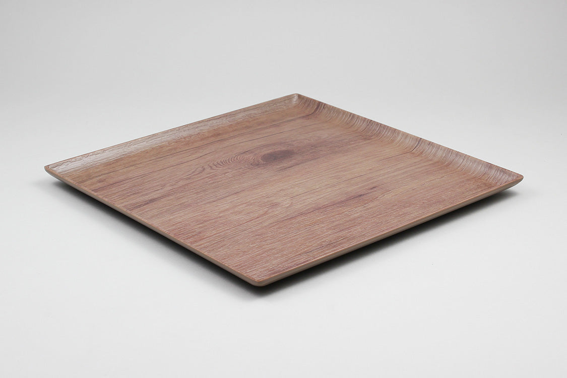 Efay Melamine Woody Baker Rectangular Platter 300mm Oak Earth - Premium Platters from Efay - Just $35! 