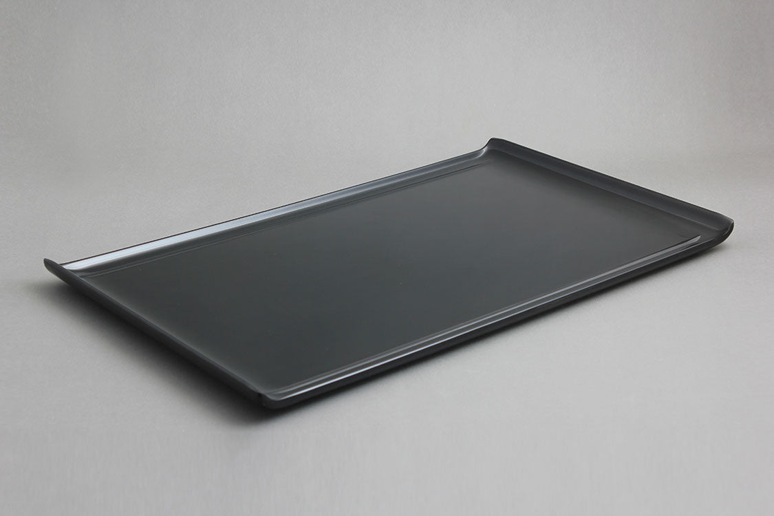 Efay Melamine Noble Rectangular Platter 21" Black - Premium Platter from Efay - Just $95! 