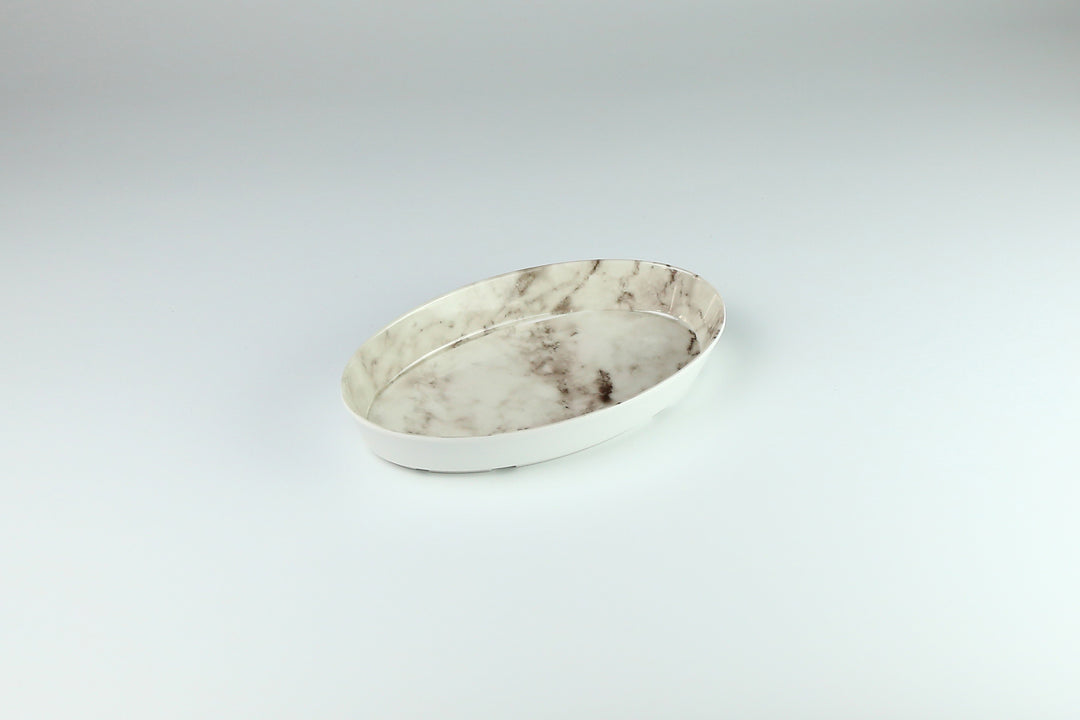 Efay Floating Oval Platter 10" Pure White - Premium Tray from Efay - Just $35! 