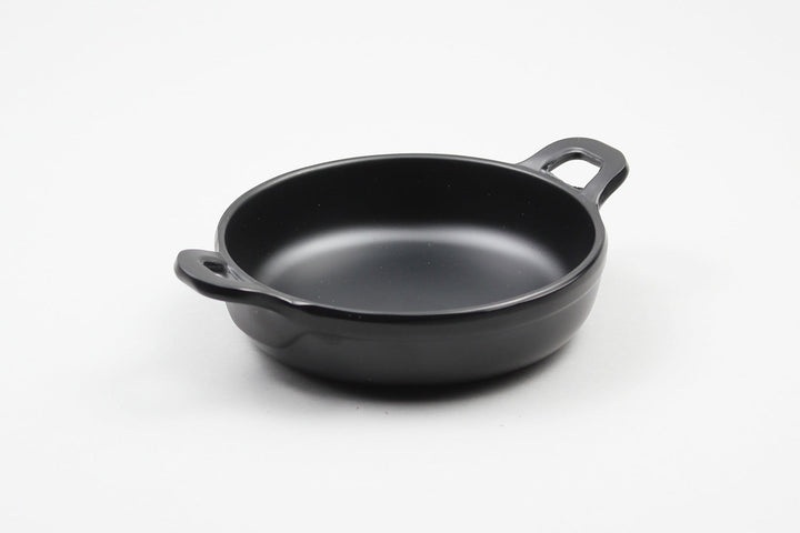 Efay Melamine Little Chef Mini Round Pan 4" Black - Premium Table Accessories from Efay - Just $15! 