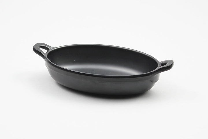 Efay Melamine Little Chef Mini Oval Pan 5" Black - Premium Table Accessories from Efay - Just $15! 