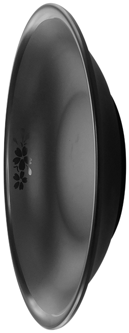 Efay Melamine Sakura Platter 11" Black - Premium Platters from Efay - Just $20! 