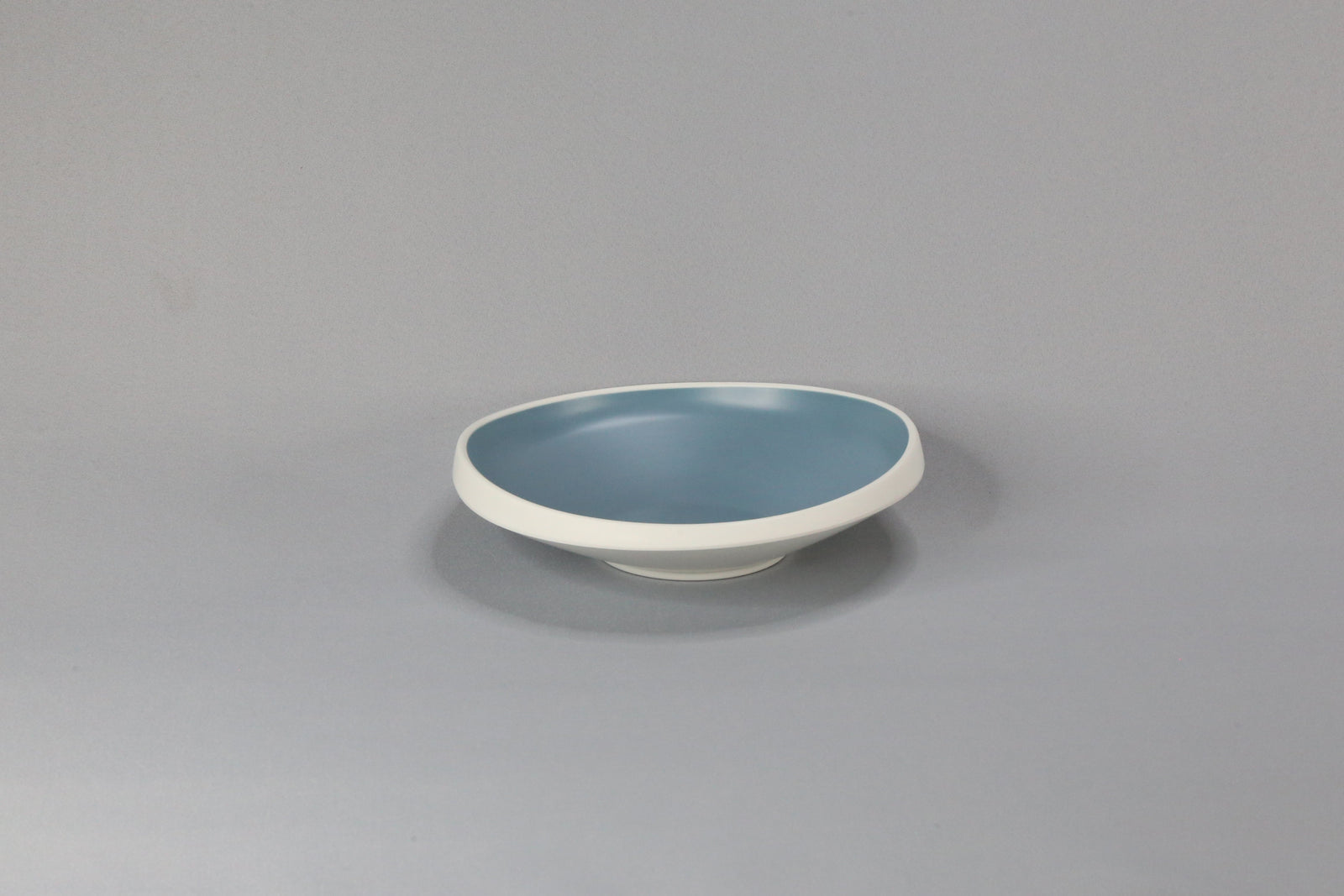 Efay Melamine Taiji Oval Platter 10" Smoke Blue - Premium Platter from Efay - Just $40! 