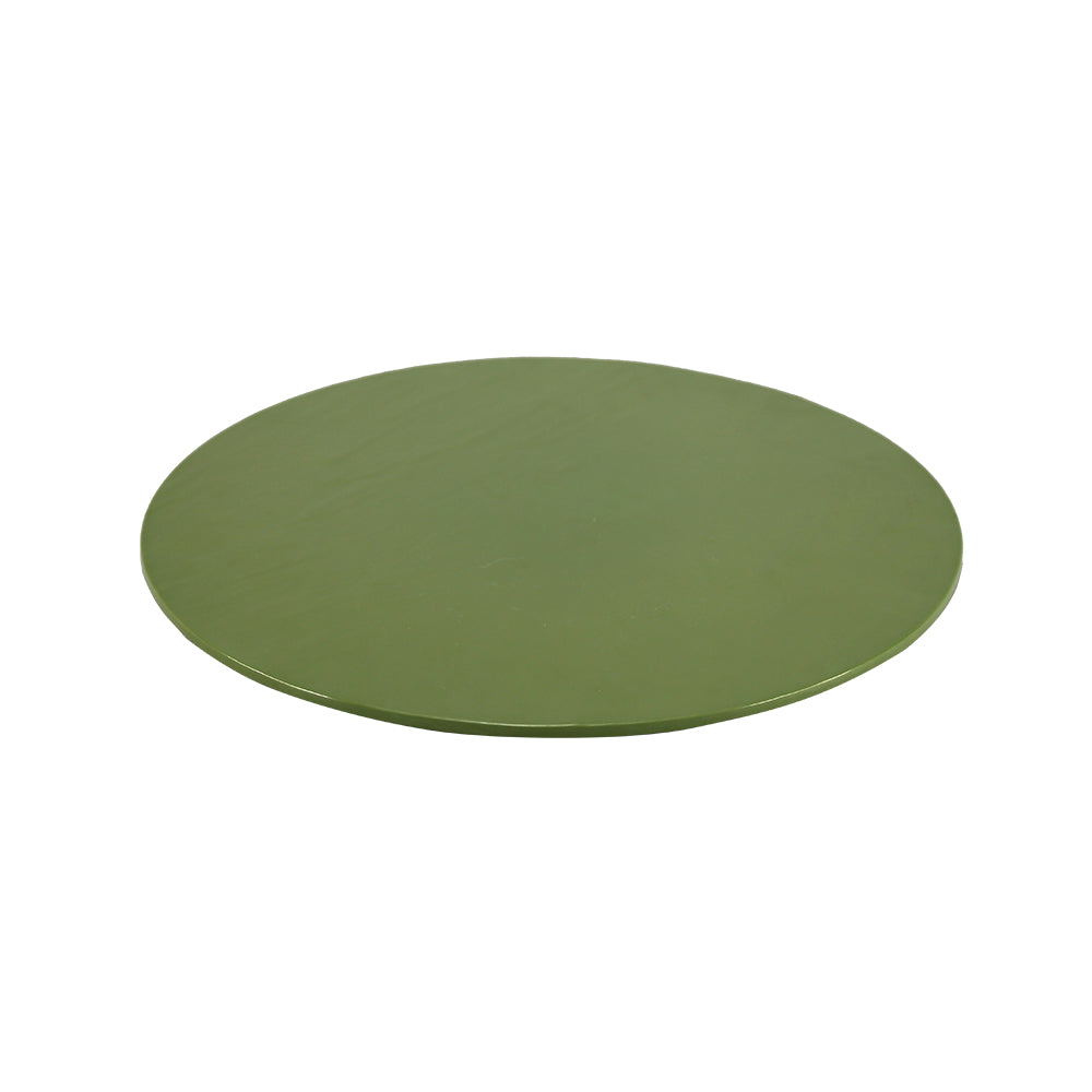 Efay Melamine Taroko Granite Slate Round 13" Olive - Premium Platters from Efay - Just $75! 