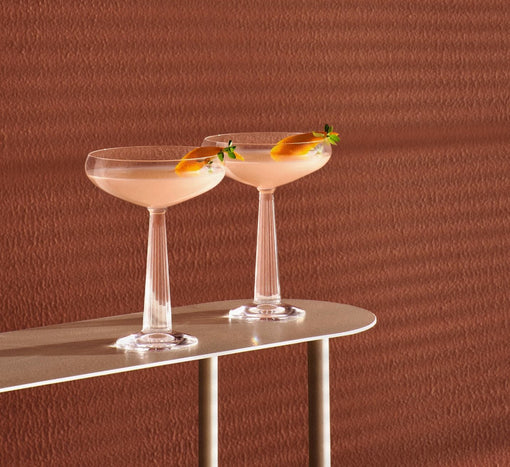 Nude Big Top Set of 6pcs Champagne Coupe 235cc Clear - Premium  from Nude Glass - Just $195! 