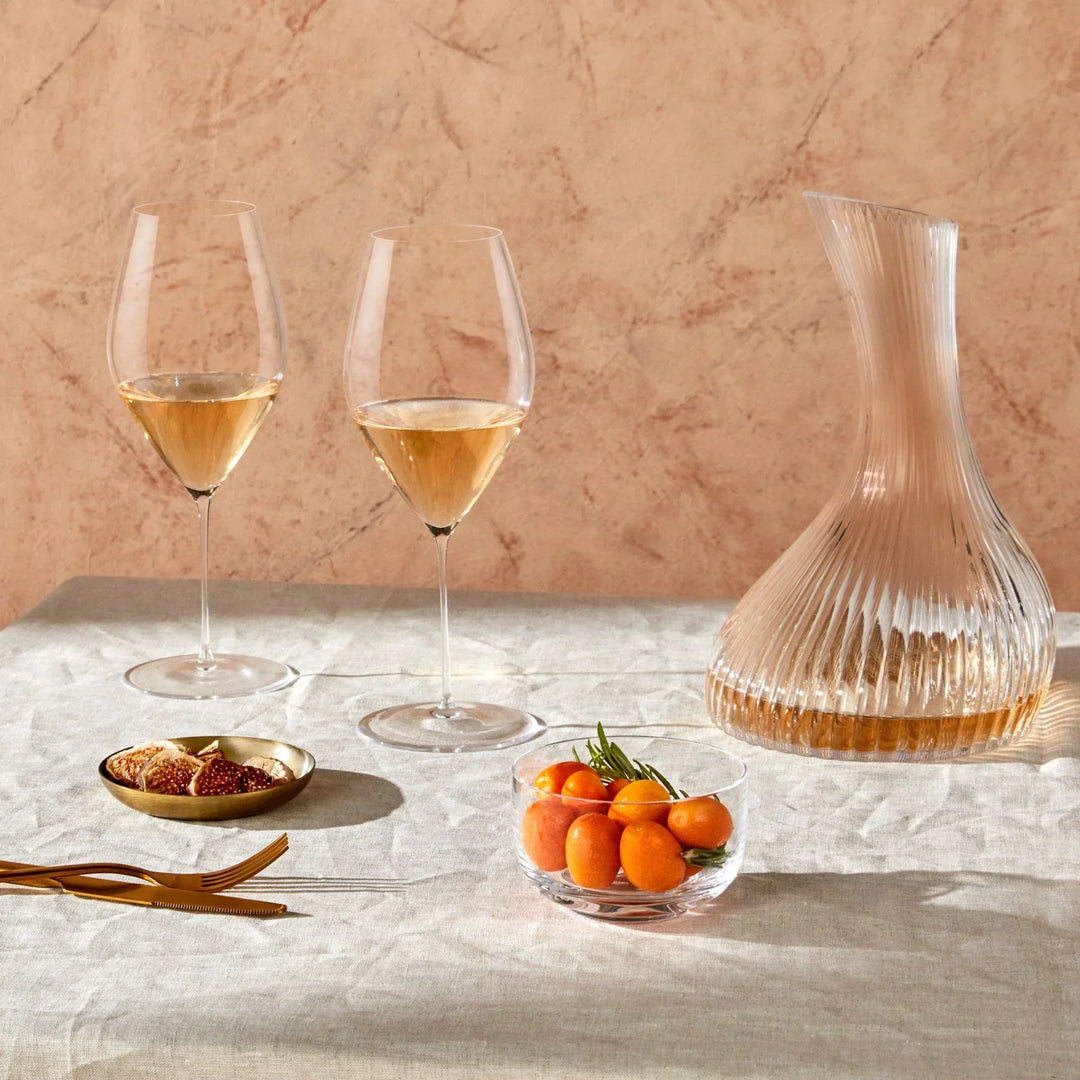 Nude Essentials Stem Zero Grace White Wine 630cc Clear - Premium Stemware from Pasabahce - Just $385! 