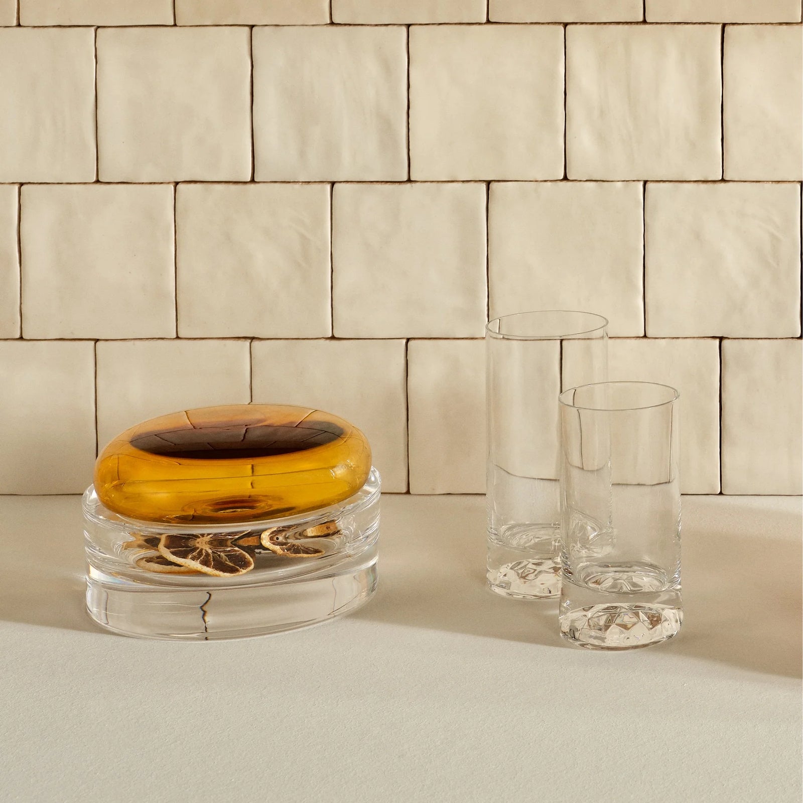 Nude Essentials Club Set of 6pcs Highball 420cc Clear - Premium  from Nude Glass - Just $200! 