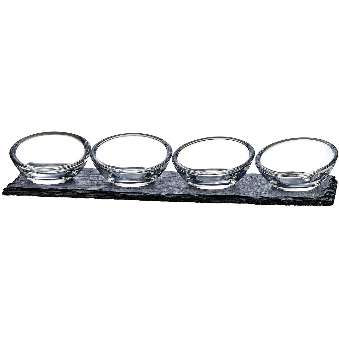 Nude Essentials Quartet Set of 4pcs Serving  Clear - Premium  from Nude Glass - Just $255! 