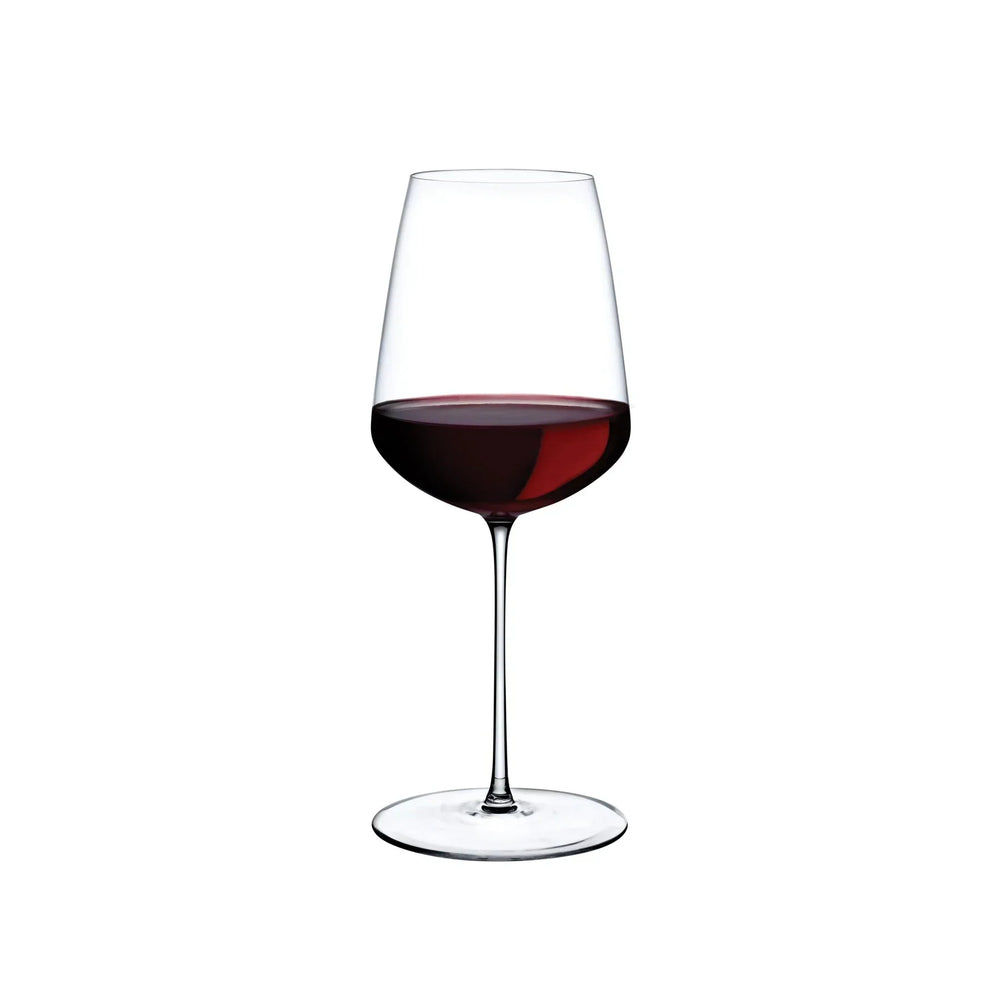 Nude Essentials Stem Zero Powerful Red Wine Glass 550cc Clear - Premium Stemware from Pasabahce - Just $375! 