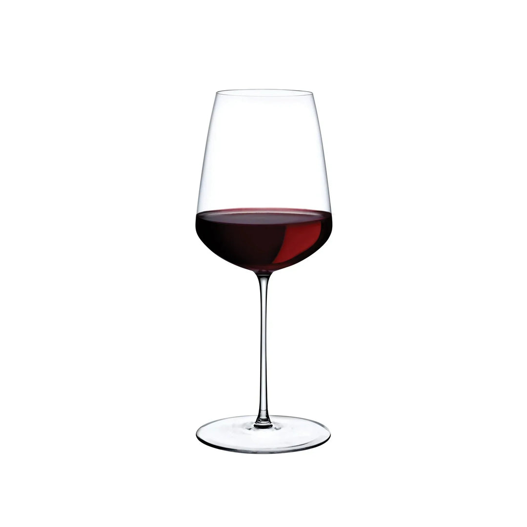 Nude Essentials Stem Zero Powerful Red Wine Glass 550cc Clear - Premium Stemware from Pasabahce - Just $375! 
