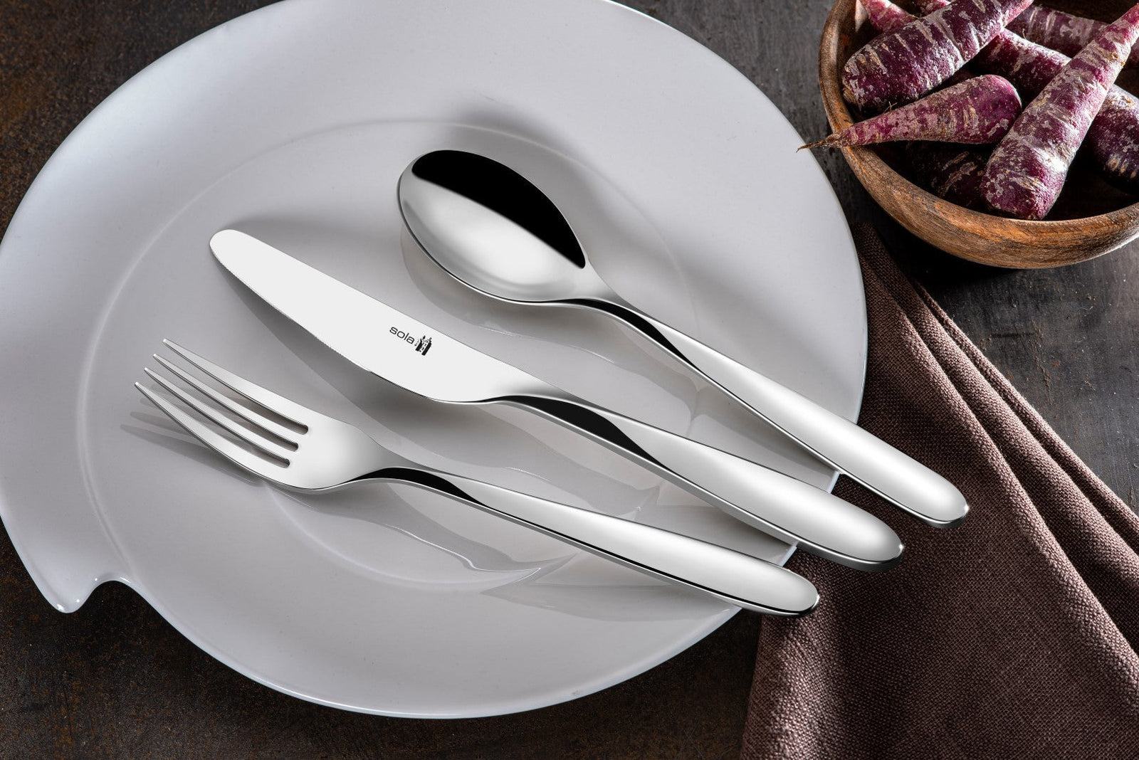 Sola Cutlery Twist Set of 24pcs - Premium Cutlery from Sola - Just $465! 
