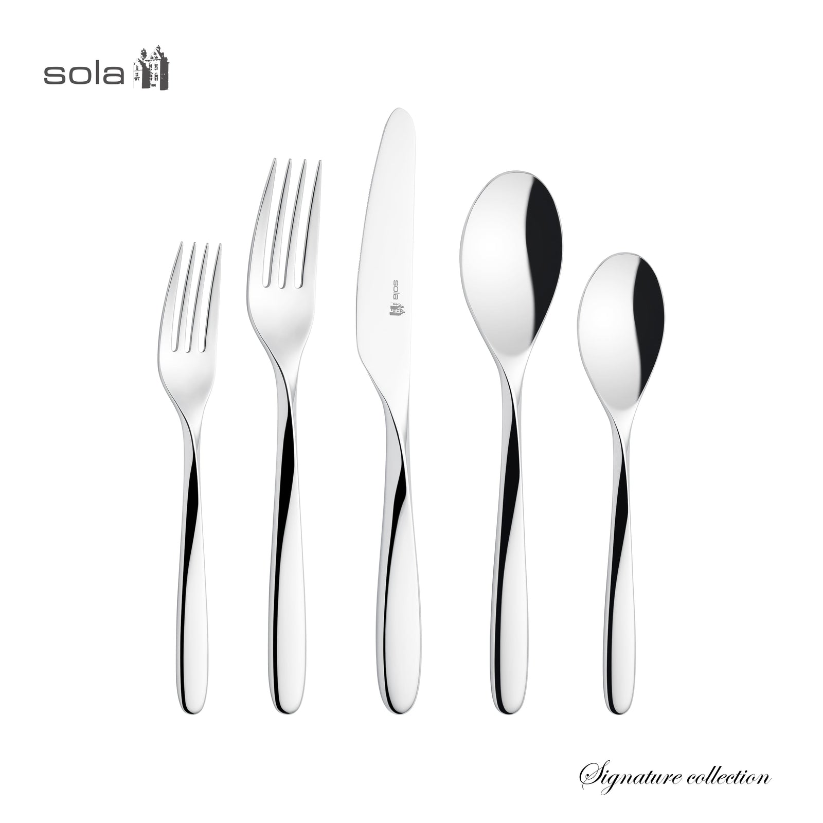 Sola Cutlery Twist Set of 24pcs - Premium Cutlery from Sola - Just $465! 