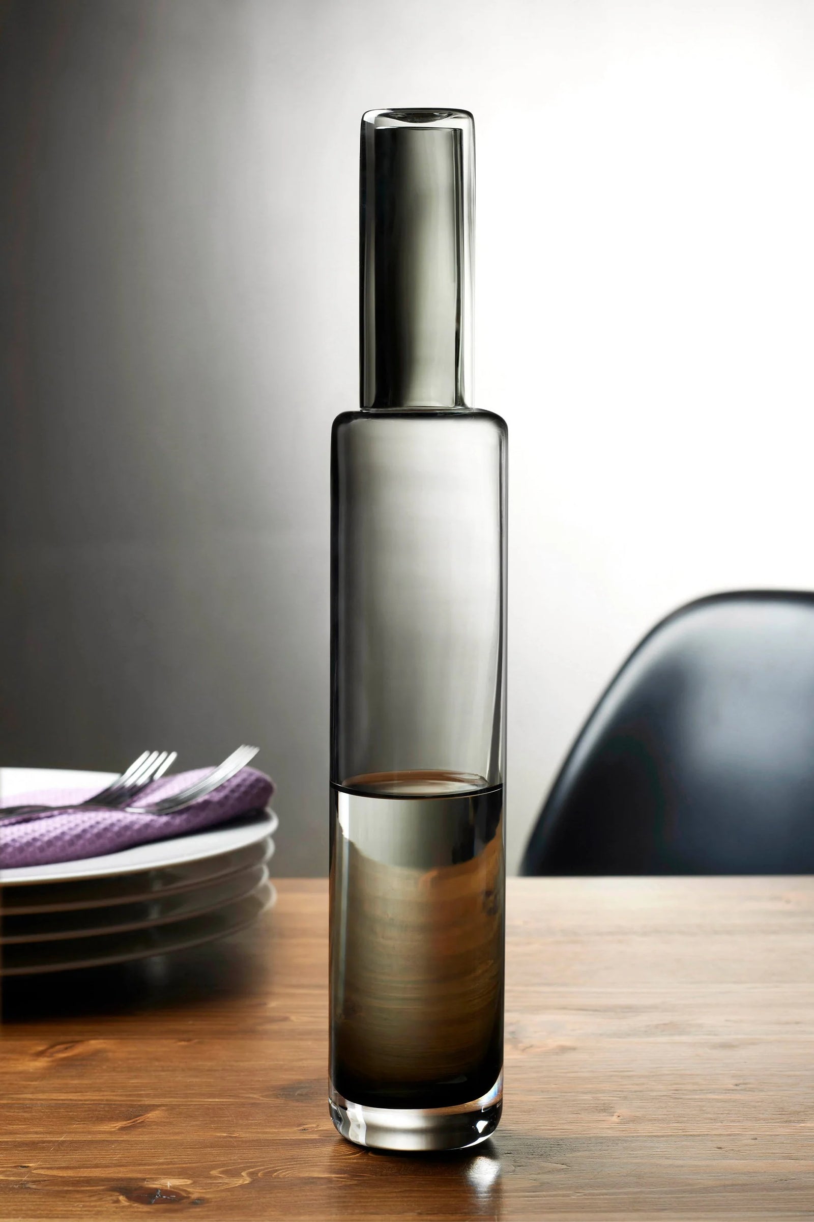 Nude Essentials Focus Jug 450cc Smoke Grey - Premium  from Nude Glass - Just $430! 