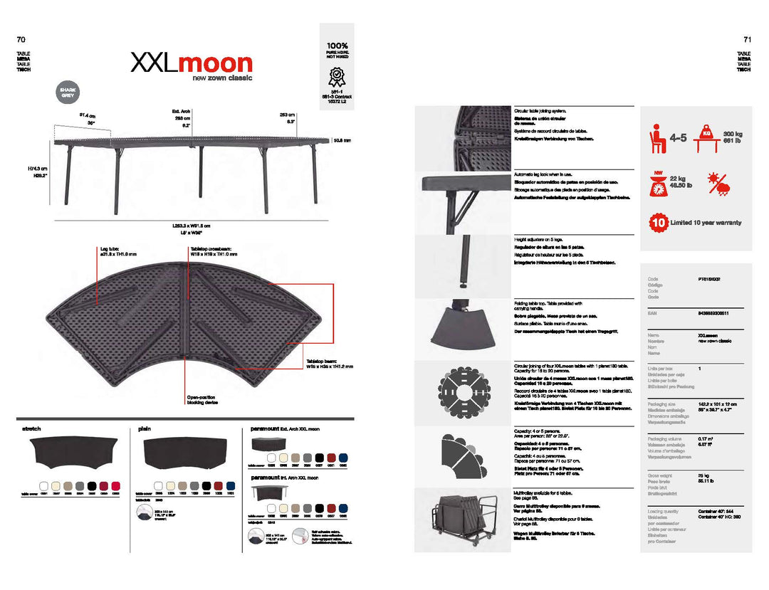 Zown Classic moon Table - Premium Table from Zown - Just $725! 