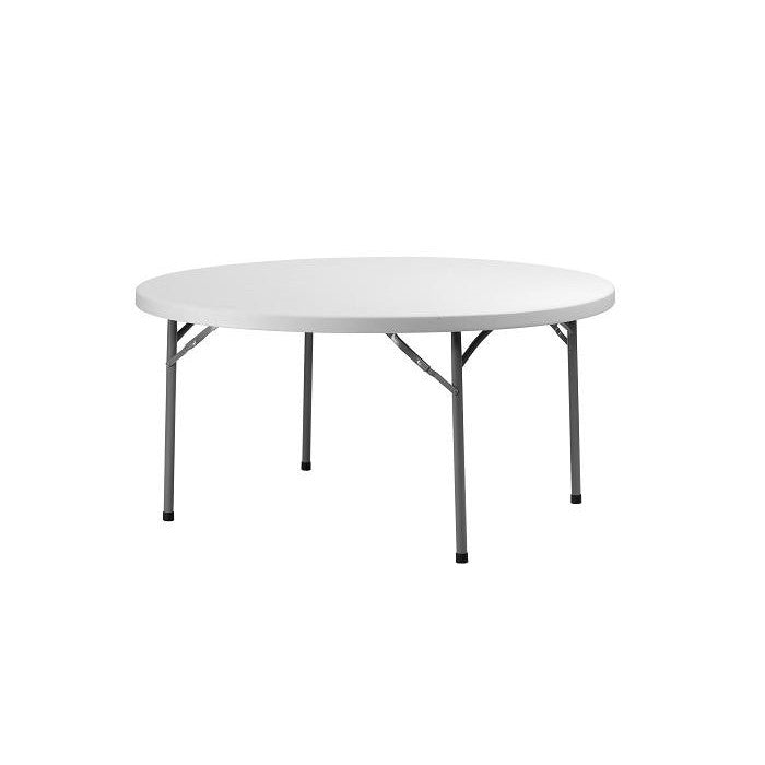 Zown Classic Foldable Round Table 180.3 cm (Grey) - Premium Table from Zown - Just $735! 