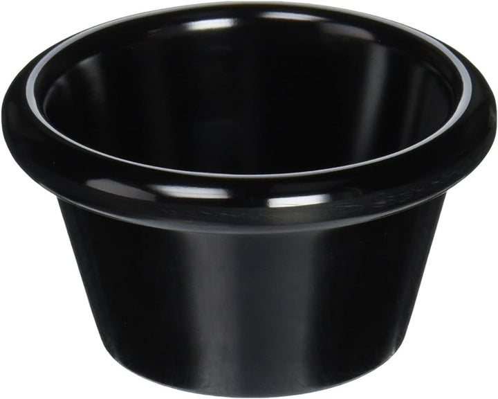 Efay Melamine Ramekin Plain 1.5oz Black - Premium  from Efay - Just $10! 