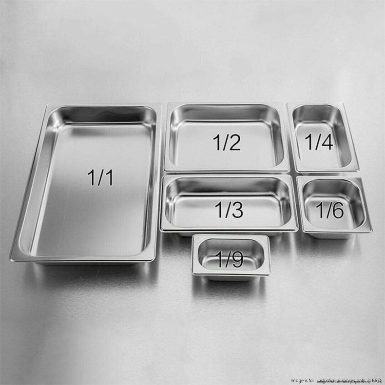 Gastronorm 2/1 x 150mm GN Pan Stainless Steel - Premium GN PAN from Tayio Stainless Steel - Just $130! 