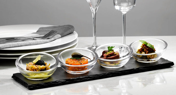 Nude Essentials Quartet Set of 4pcs Serving  Clear - Premium  from Nude Glass - Just $255! 