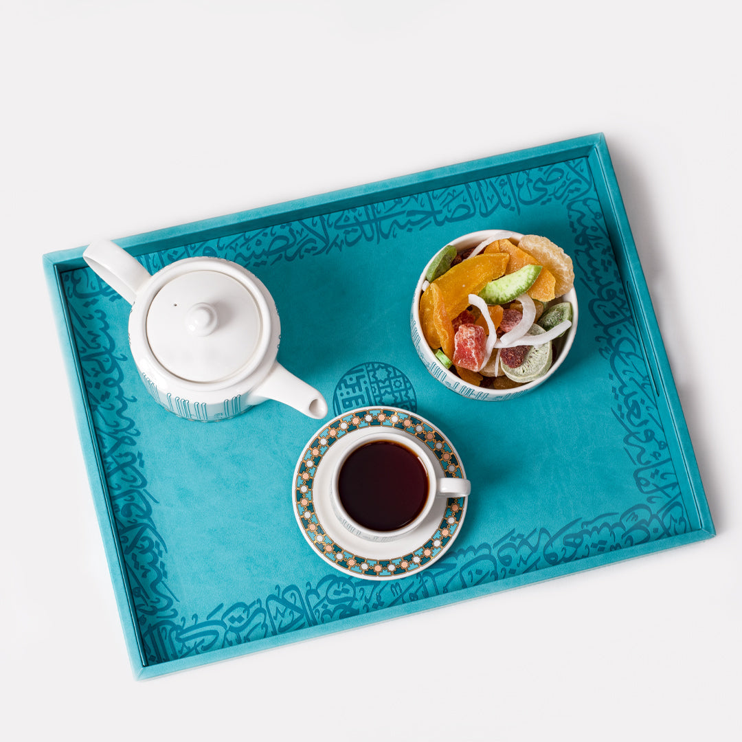 Dimlaj Asala Set of 6 Pcs Tea Cups and Saucers (Gold & Green) - Premium Tea Cups from Asala By Dimlaj - Just $370! 