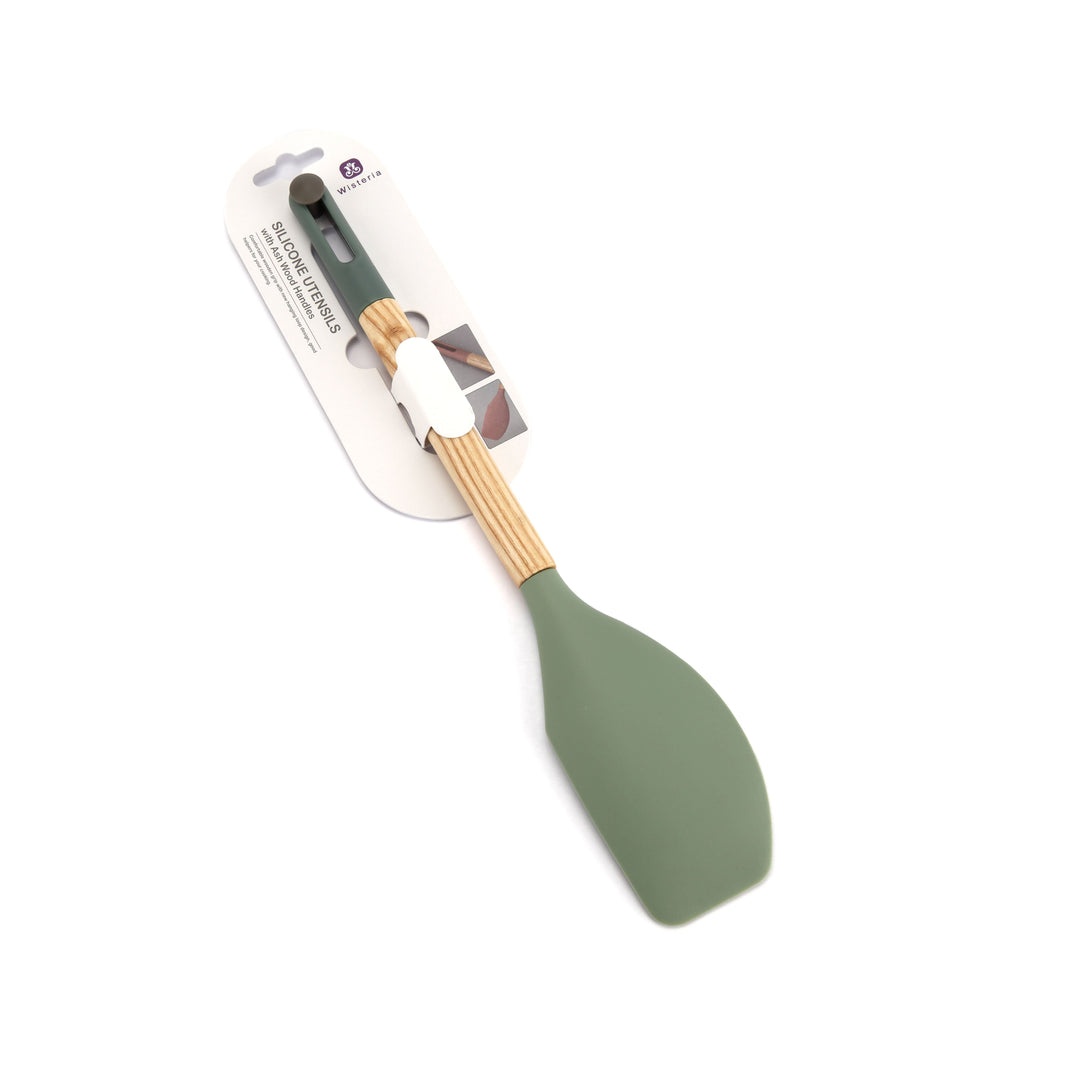 Wisteria Silicone Spatula Green - Premium Kitchen Tool from Wisteria - Just $15! 