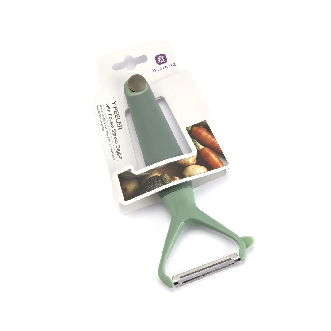 Wisteria Y Peeler Green - Premium Kitchen Tool from Wisteria - Just $10! 