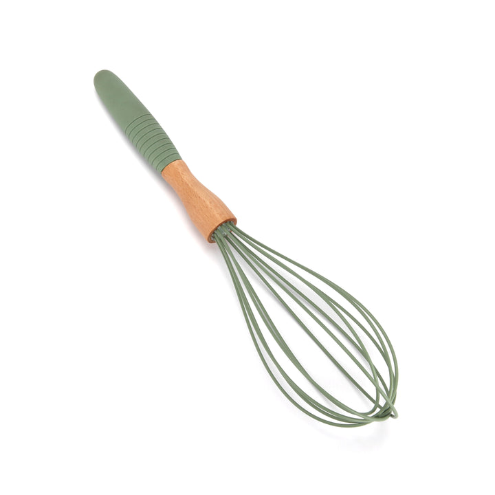 Wisteria Silicone Egg Whisk Green - Premium Kitchen Tool from Wisteria - Just $15! 