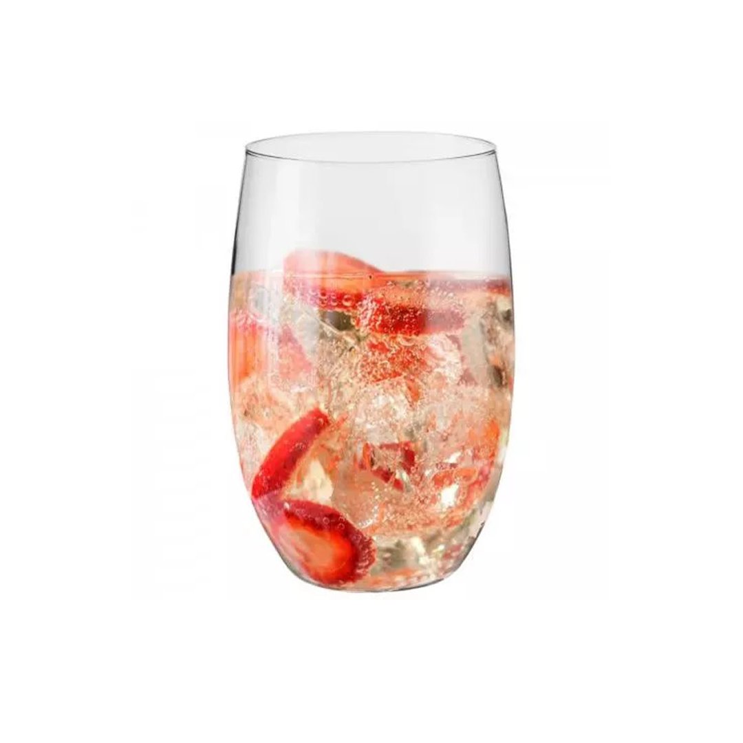 Krosno Blended Crystalline Glass Tumblers 6 pcs 370 ml - Premium Tumblers from Krosno - Just $25! 