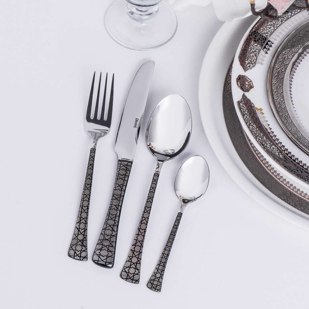 Dimlaj Cordoba Luxury Cutlery Set 24 Pcs - Premium Dimlaj Cutlery from Cordoba By Dimlaj - Just $485! 