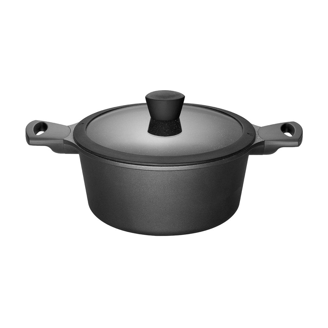 Sola Cast Aluminum Casserole with lid 24 cm - Premium Cookware from Sola - Just $510! 