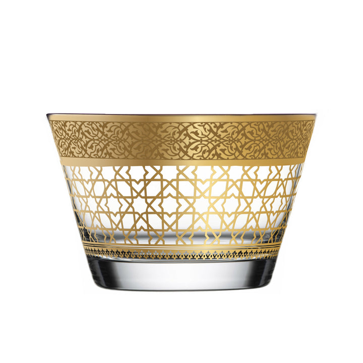 Dimlaj Cordoba Set of 6 Pcs Small Serving Bowls (Gold) - Premium Serving Bowls from Cordoba By Dimlaj - Just $130! 