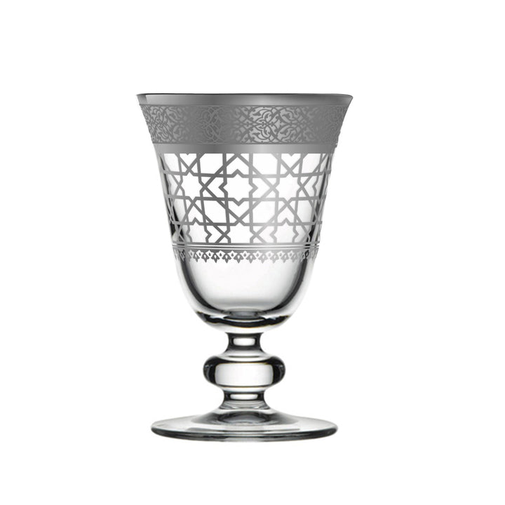 Dimlaj Cordoba Set of 6 Pcs Goblet Stems (Platinum) - Premium Goblet Stemware from Cordoba By Dimlaj - Just $235! 