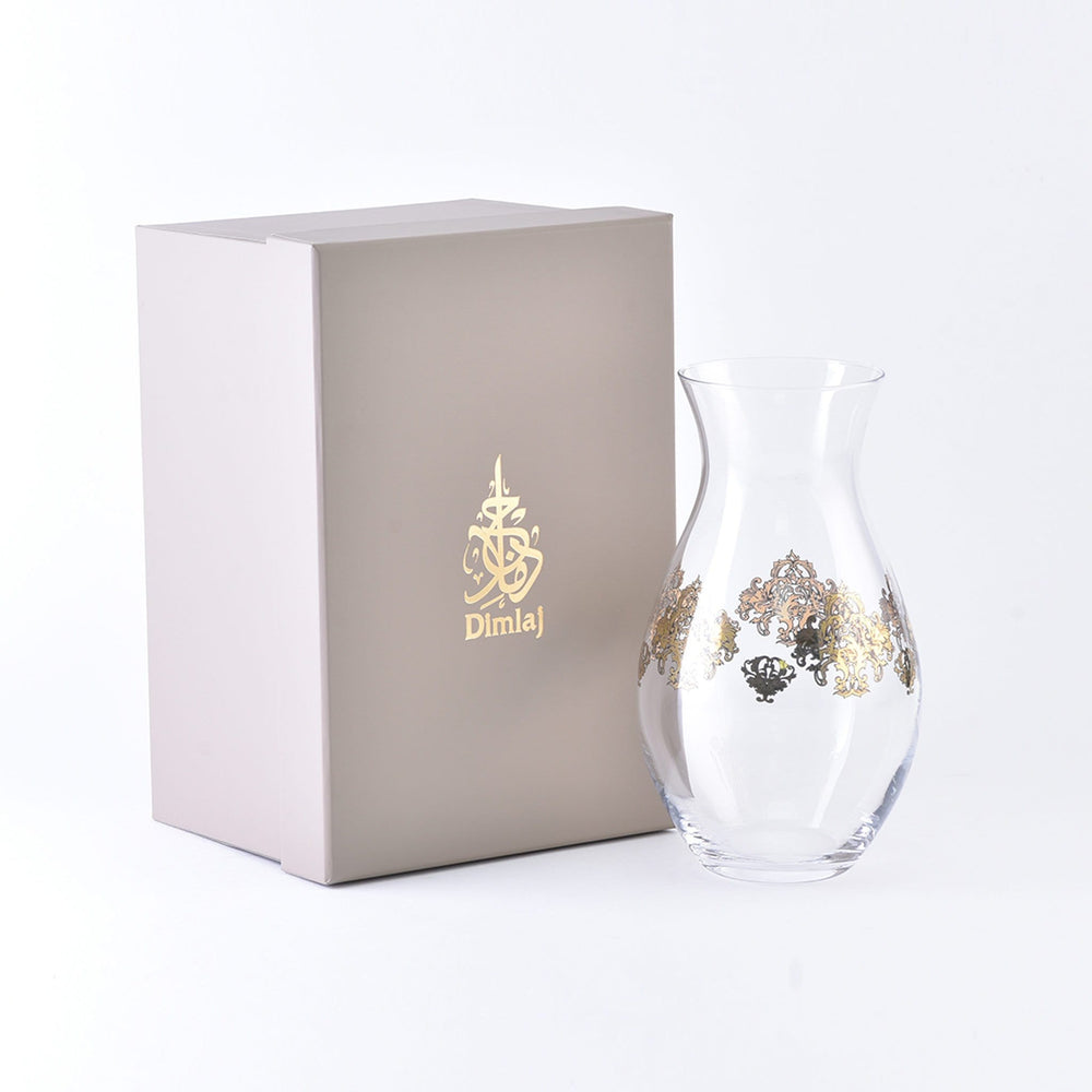 Dimlaj Imperial Large Sized Vase (Gold) - Premium Vases from Imperial By Dimlaj - Just $170! 