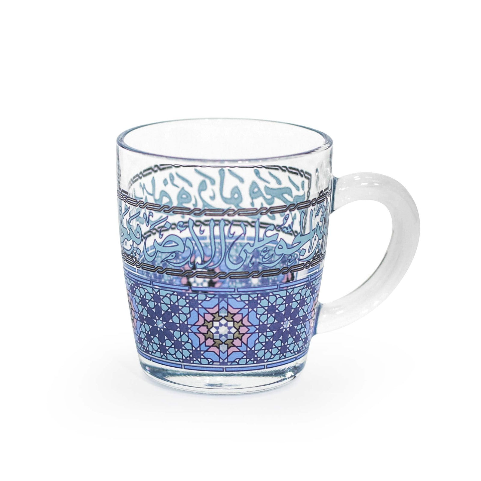 Dimlaj Melange Set of 2 Mugs (Platinum & Blue) - Premium Mugs from Melange By Dimlaj - Just $190! 